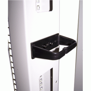Plastic ring for vertical cabinet and rack’s cable managers